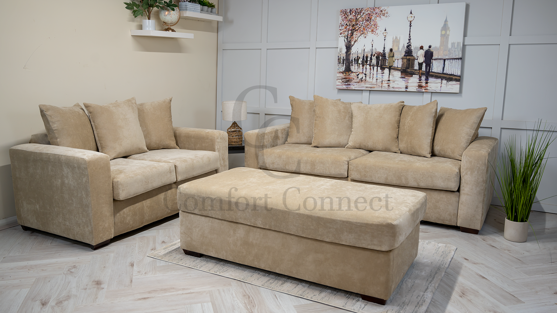 Modern Soho Sofa | Elegant Soho Sofa | Comfort Connect