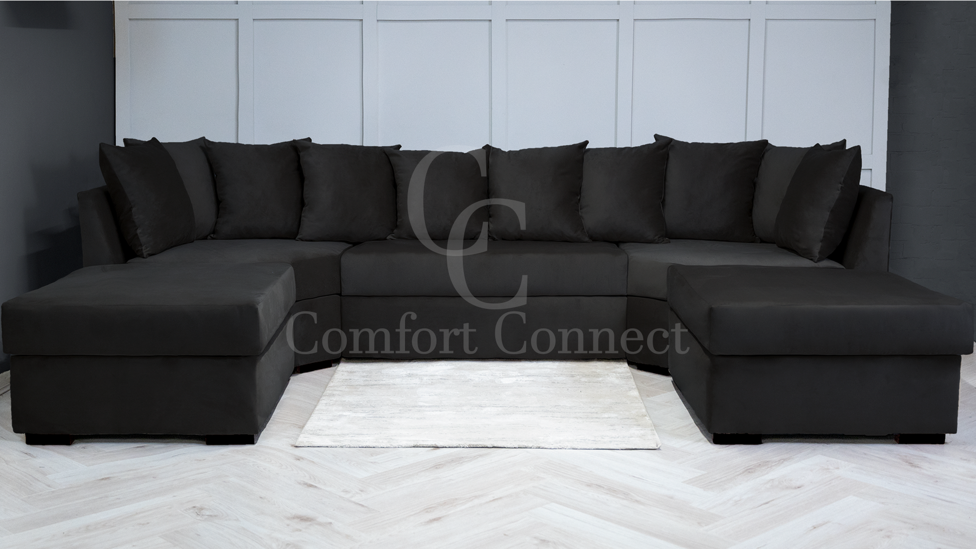 Large U-Shape Sofa | U-Shape Sofa | Comfort Connect