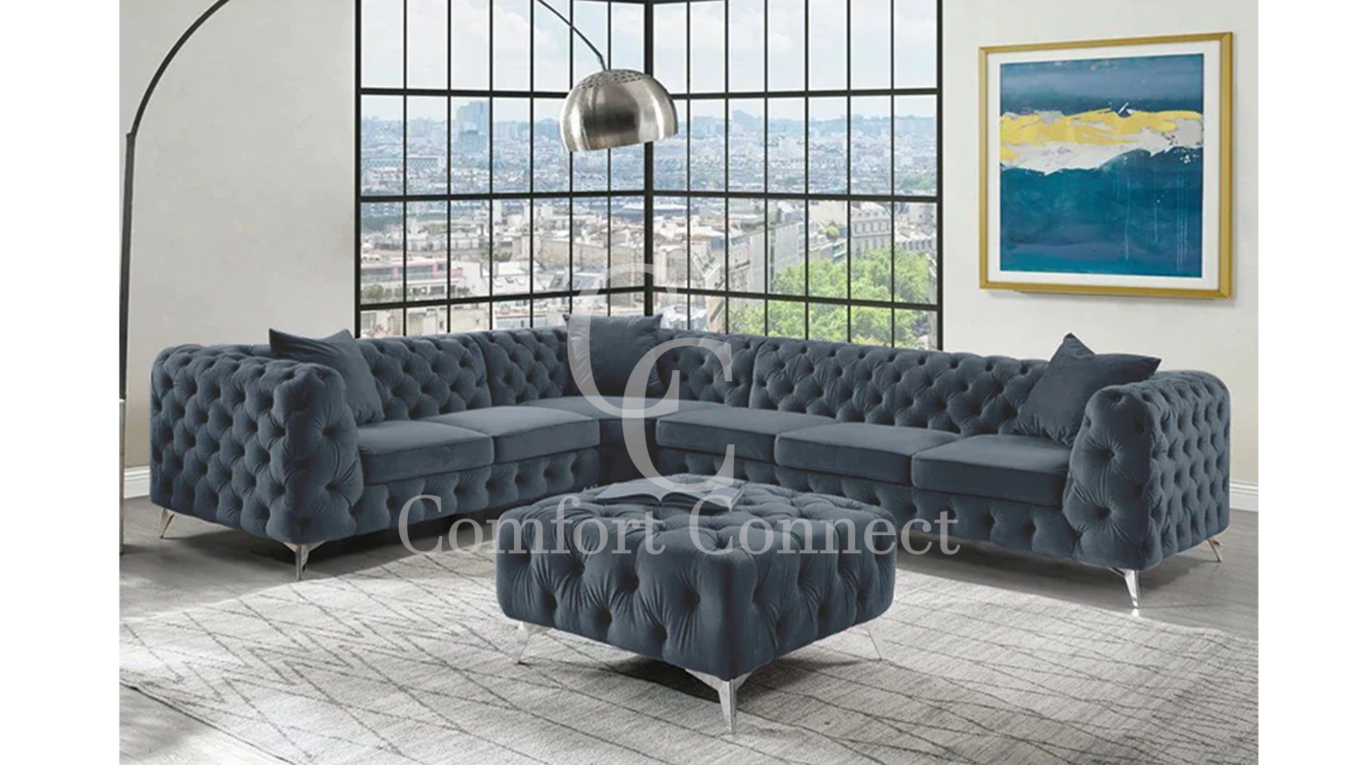 Monaco Corner Sofa | Home Corner Sofa | Comfort Connect