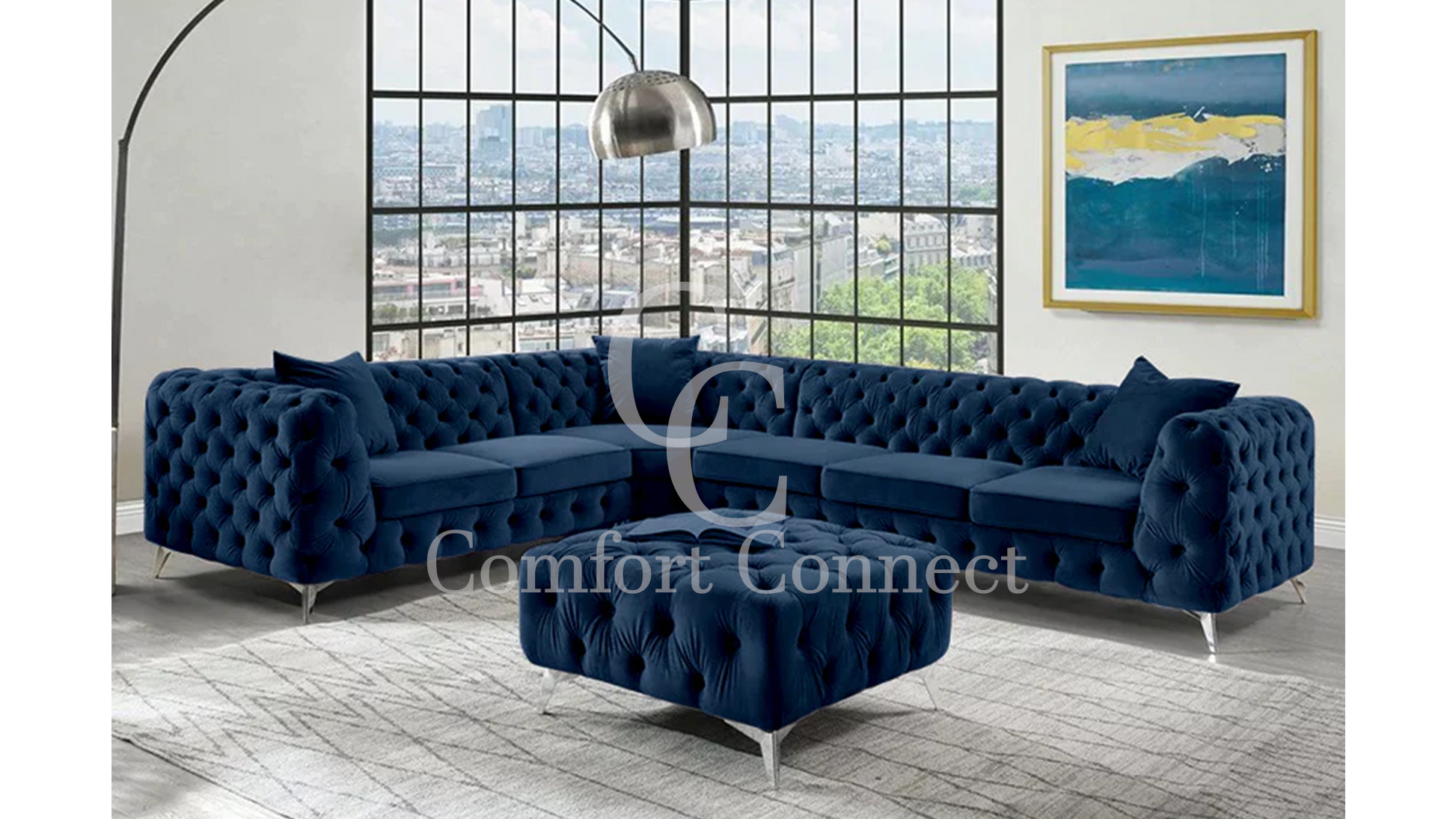 Monaco Corner Sofa | Home Corner Sofa | Comfort Connect