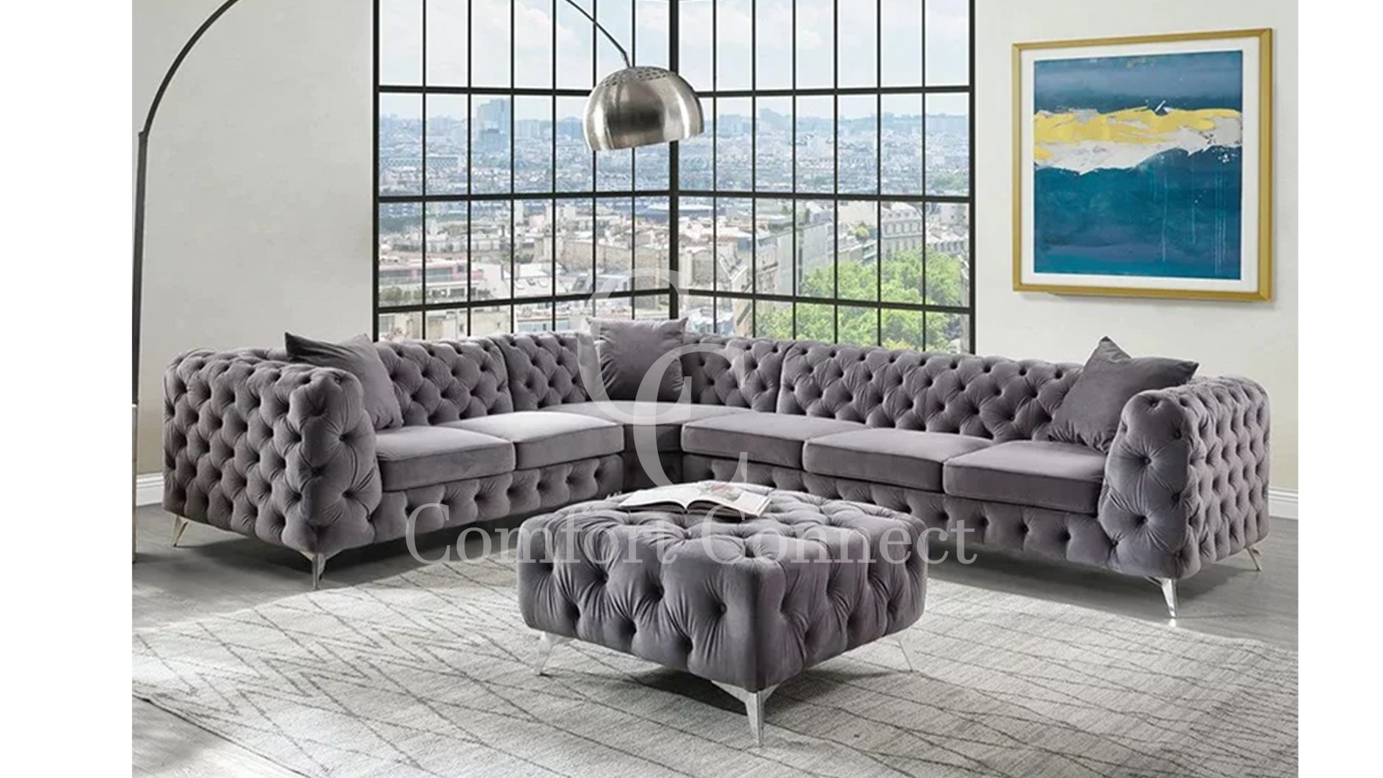 Monaco Corner Sofa | Home Corner Sofa | Comfort Connect