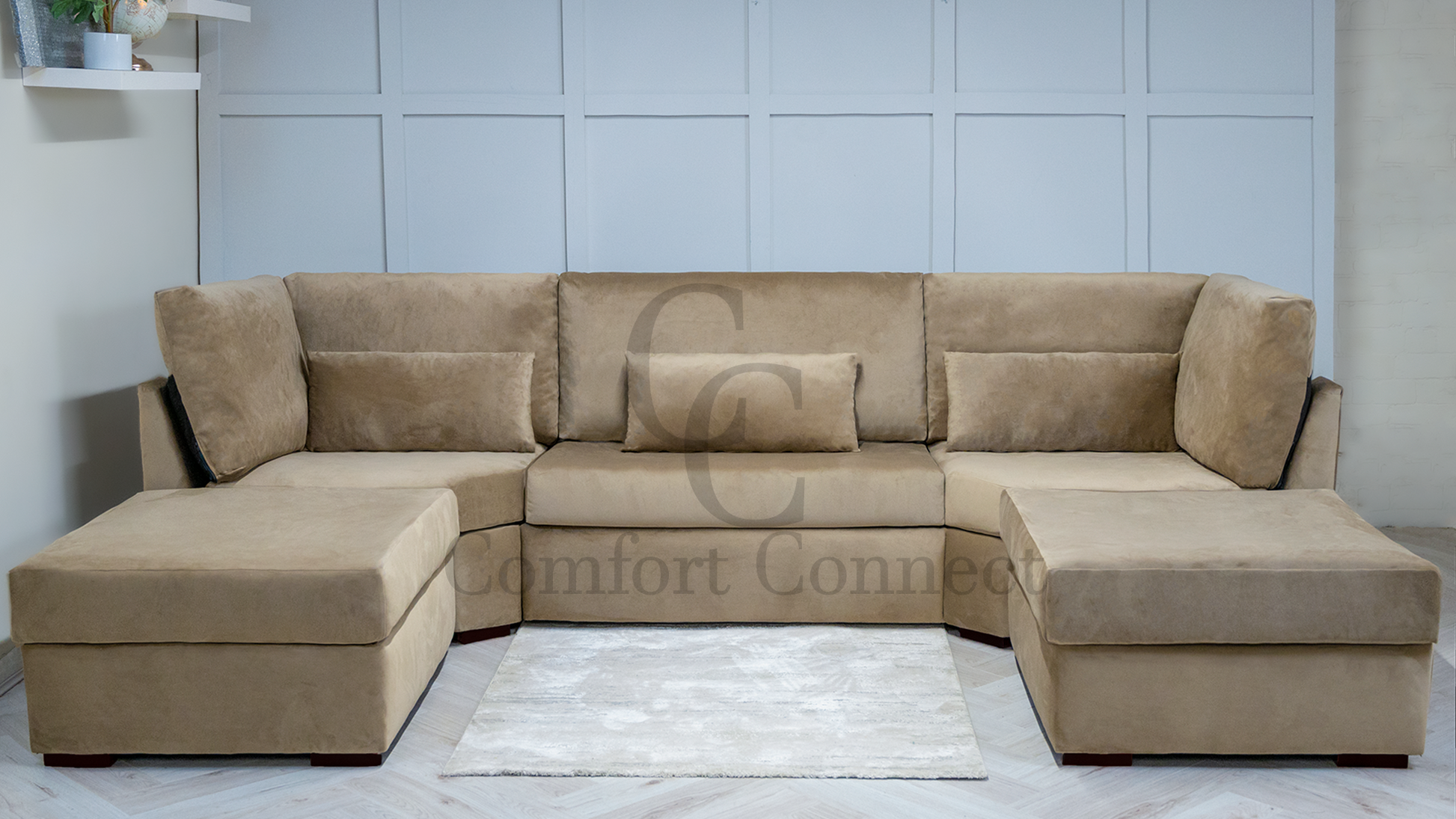 Large U-Shape Sofa | U-Shape Sofa | Comfort Connect