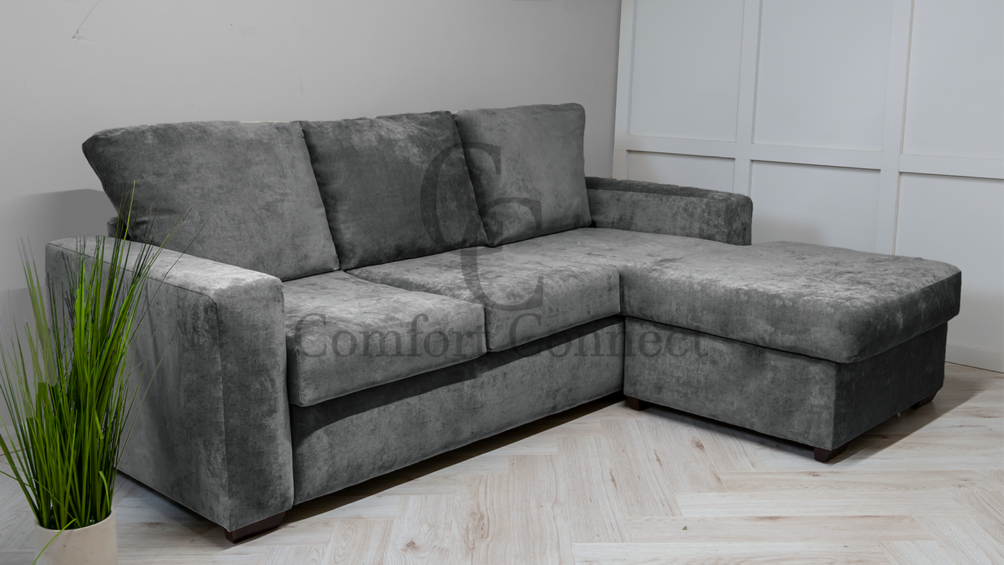 Soho Chaise Corner Sofa | Leather Corner Sofa | Comfort Connect | 
